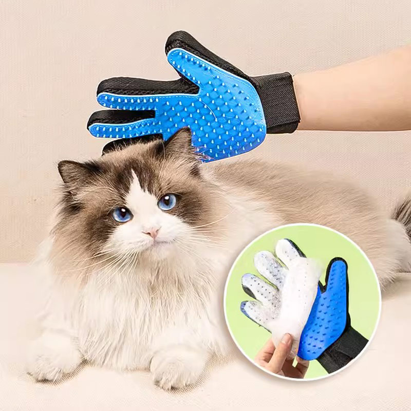 Pet Hair Remover Brush - Pet Hair Remove Gloves Rubber Cat