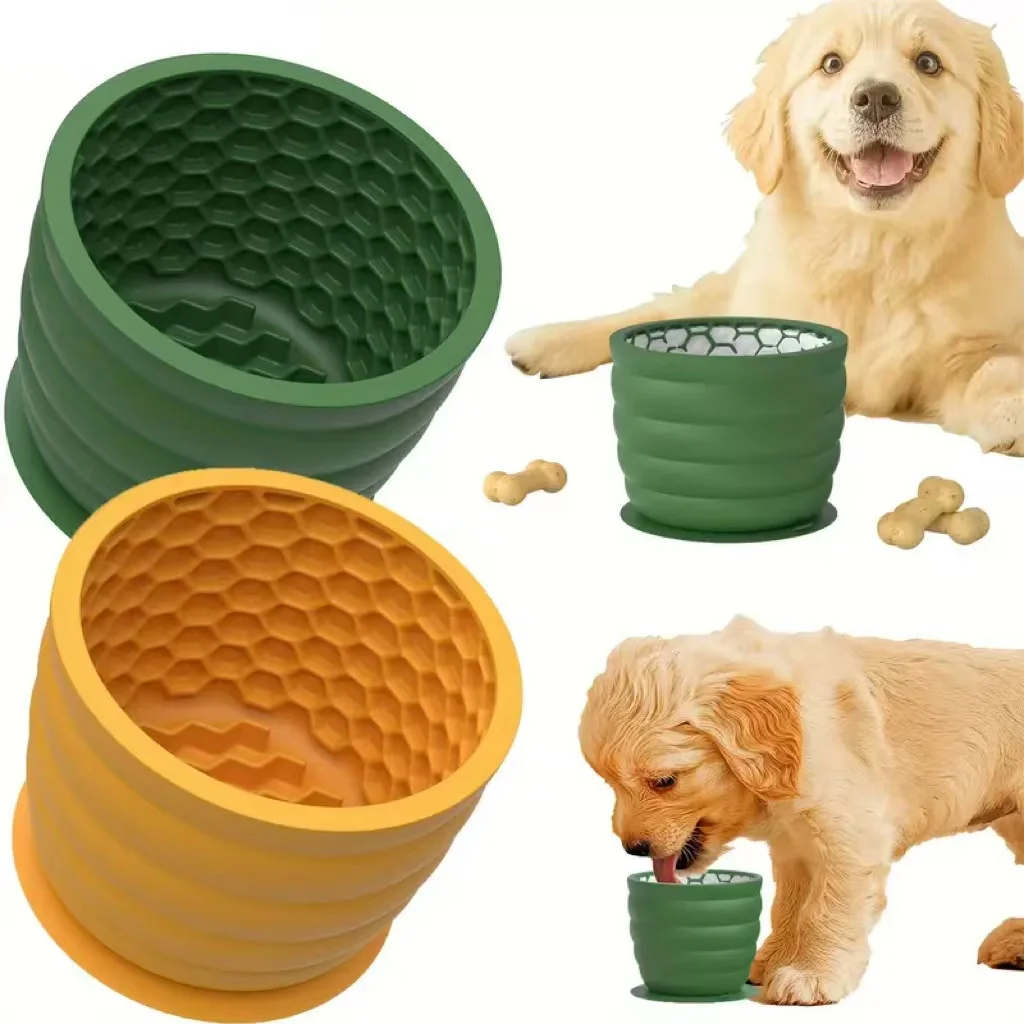 Slow Feeder Dog Bowl - Silicone Slow Feeder Dog Bowl Cup