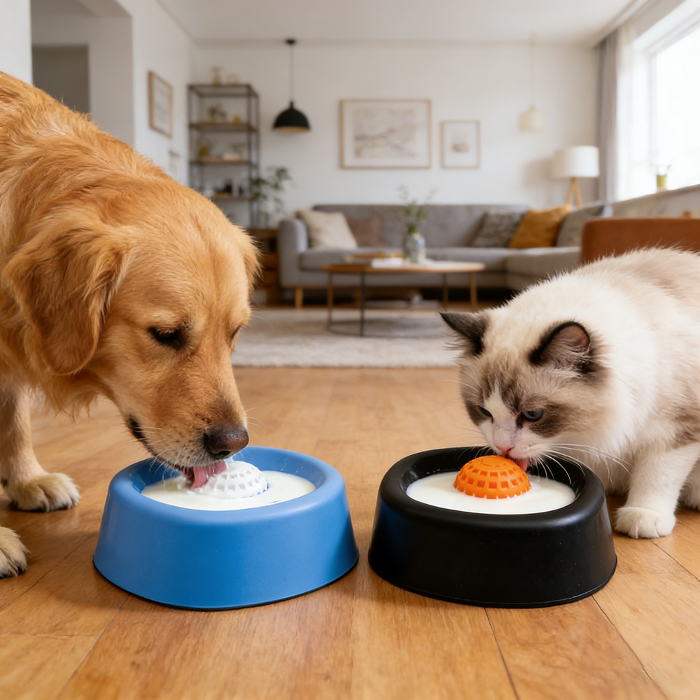 Slow Feeder Dog Bowl - Dog lick Bowl Slow Feeder Dog