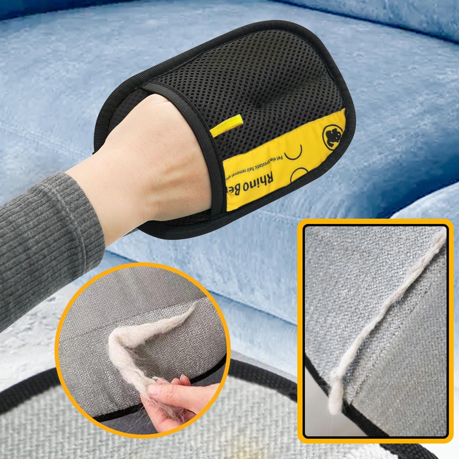 2pcs Cat Grooming Gloves Elect - Pet Hair Remover Brush บทวิจารณ์และราคา