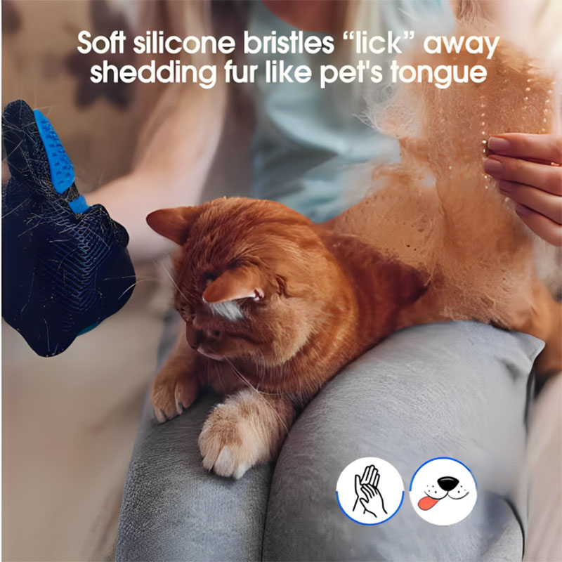 Pet Hair Glove Comb Pet Dog Ca - Pet Hair Remover Brush บทวิจารณ์และราคา