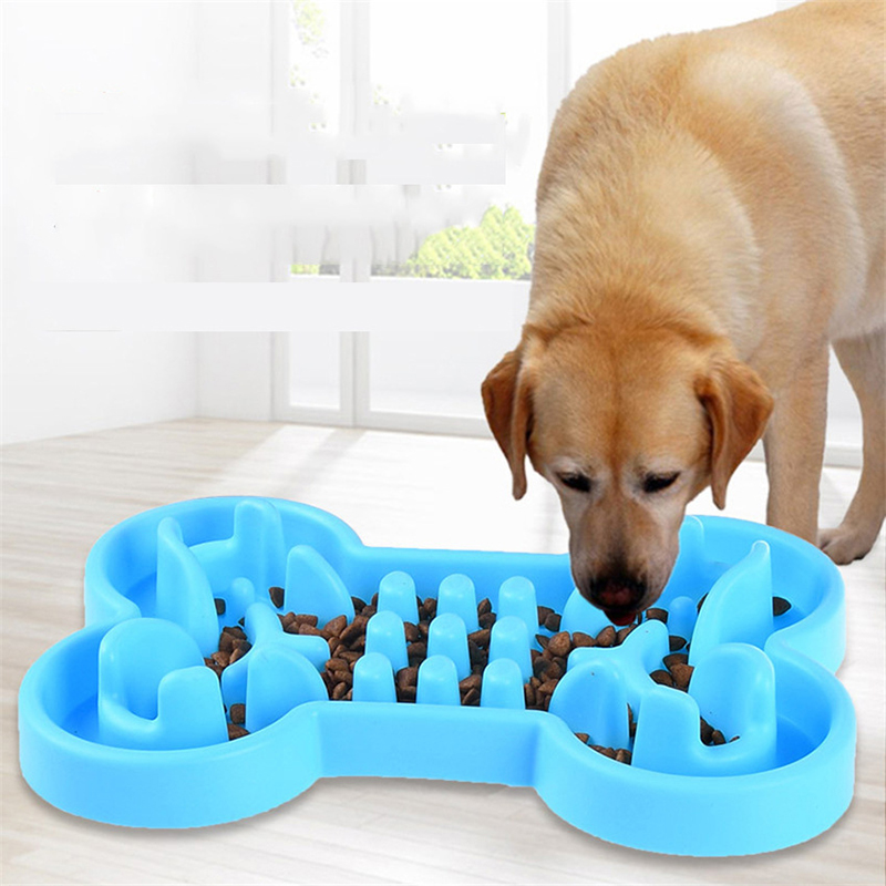 Pet Slow Food Bowl Silicone Bo - Slow Feeder Dog Bowl บทวิจารณ์และราคา