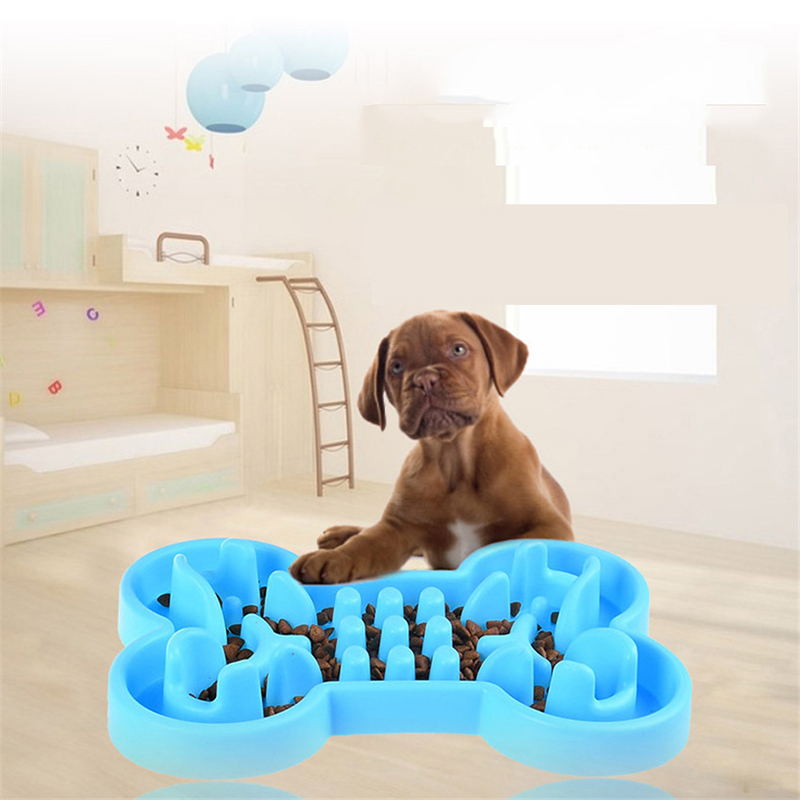 Pet Slow Food Bowl Silicone Bo - Slow Feeder Dog Bowl บทวิจารณ์และราคา