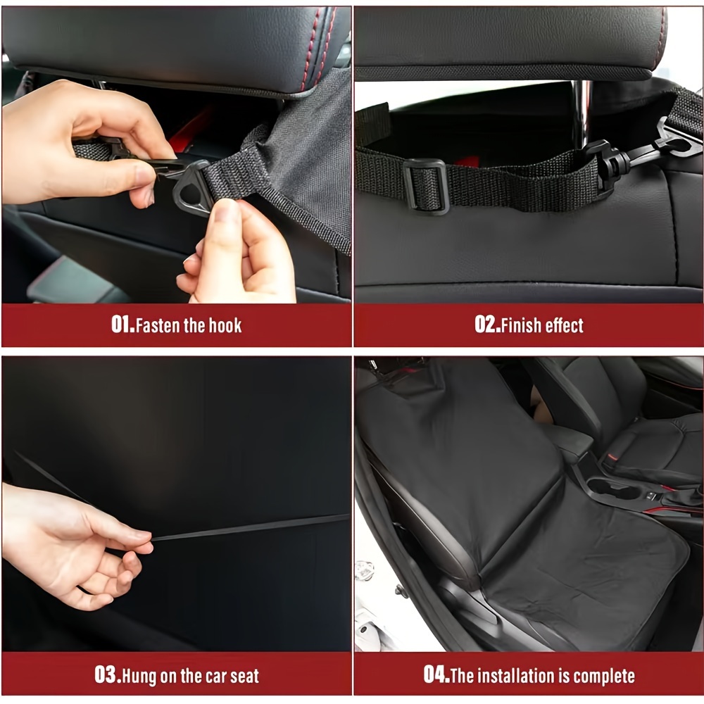 Waterproof Pet Car Seat Cover  - Pet Supplies Delivery บทวิจารณ์และราคา