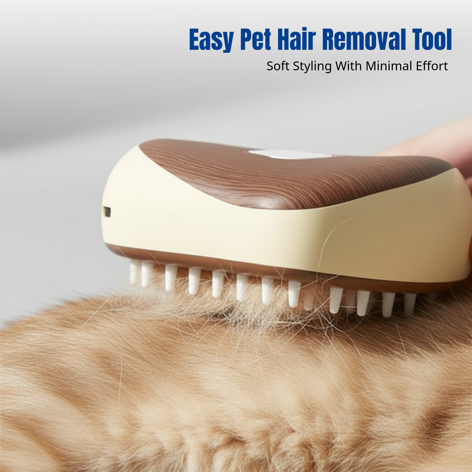 Steam Spray Pet Comb, Wooden T - Pet Hair Remover Brush บทวิจารณ์และราคา