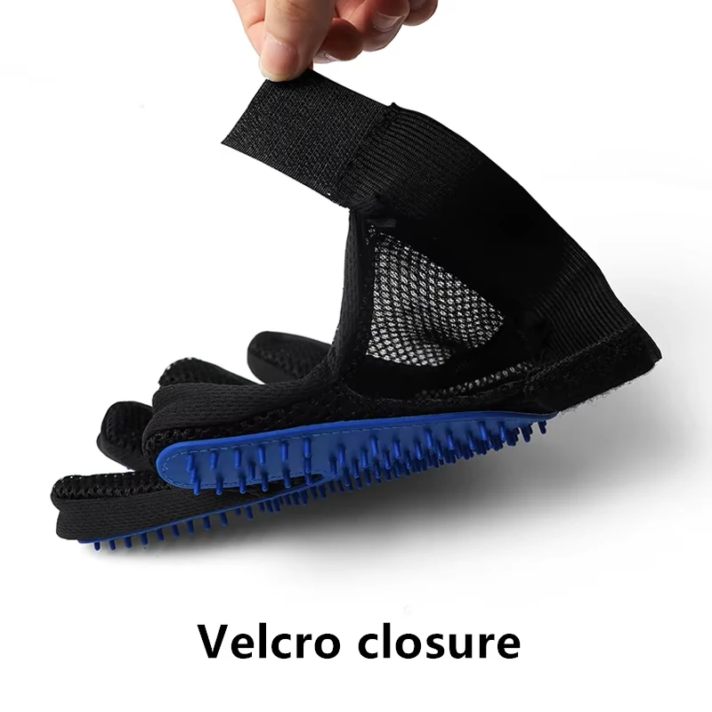 Pet Glove Cat Grooming Glove C - Pet Hair Remover Brush บทวิจารณ์และราคา