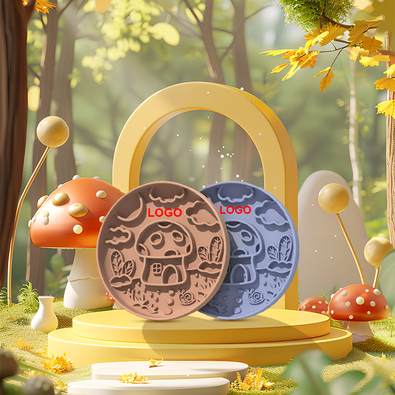 New Mushroom Dog Slow Food Bow - Slow Feeder Dog Bowl บทวิจารณ์และราคา