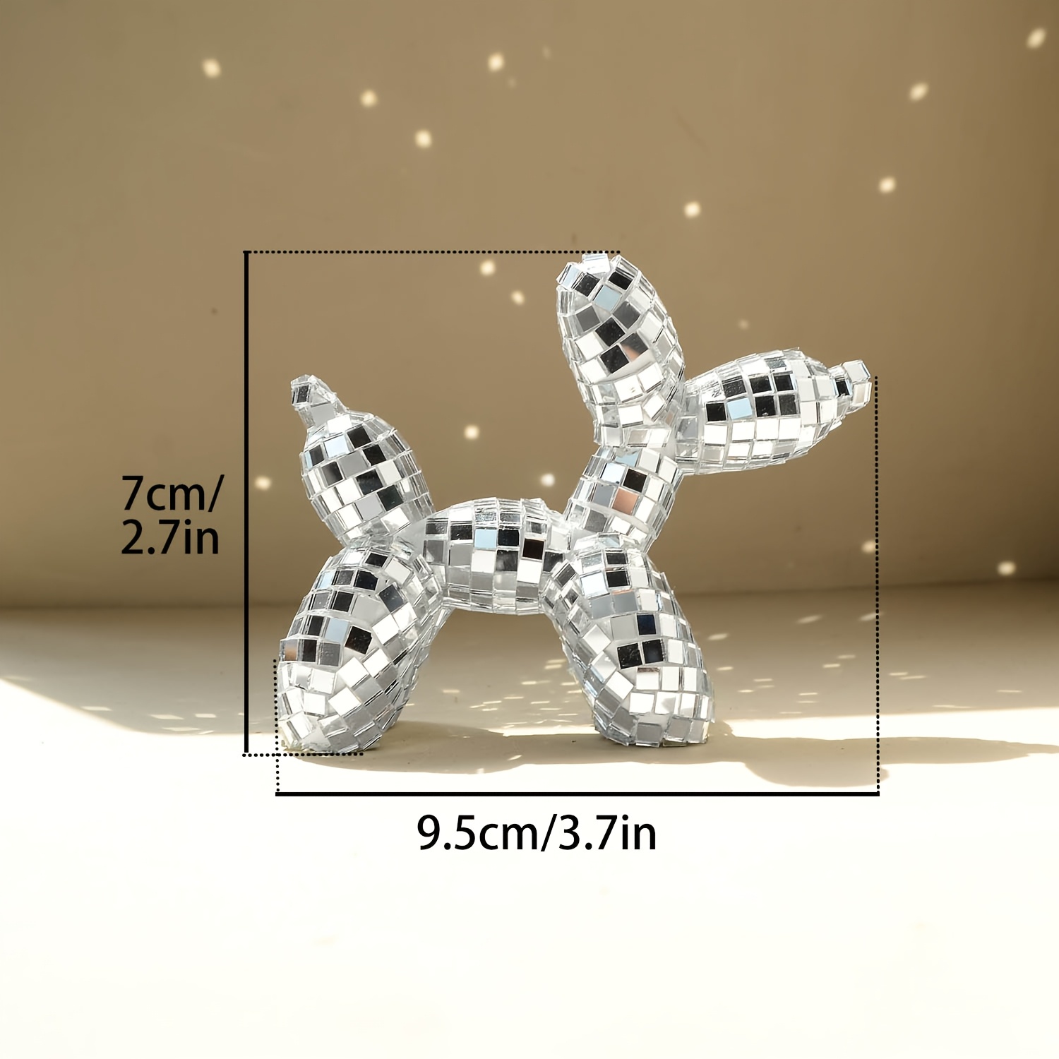 1pc Disco Mirror Balloon Puppy - Pet Supplies Warehouse บทวิจารณ์และราคา