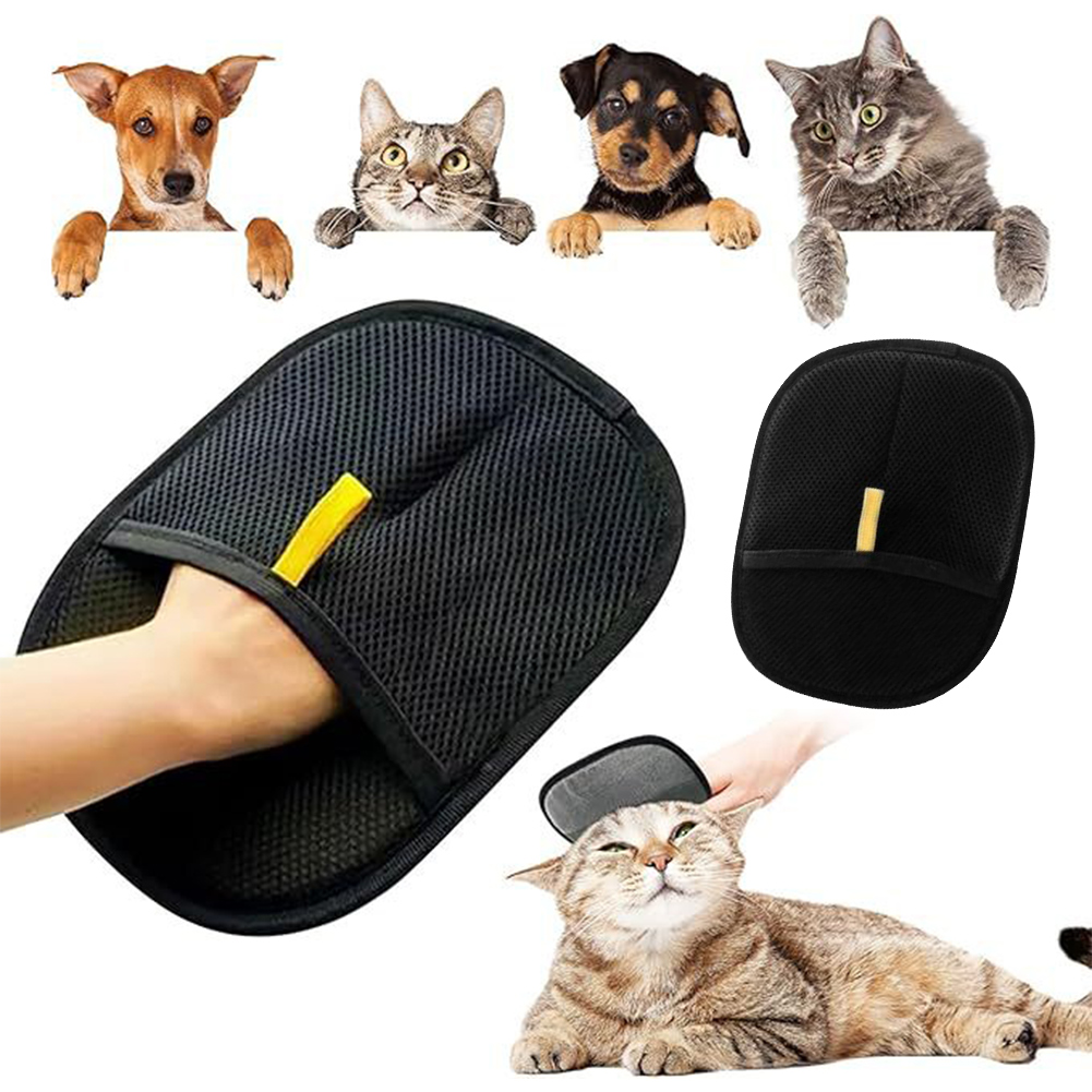 Pet Hair Remover Mitt Pet Hair - Pet Hair Remover Brush บทวิจารณ์และราคา