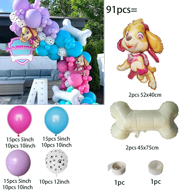 91pcs Paw Patrol Dog Skye Ball - Pet Supplies Warehouse บทวิจารณ์และราคา