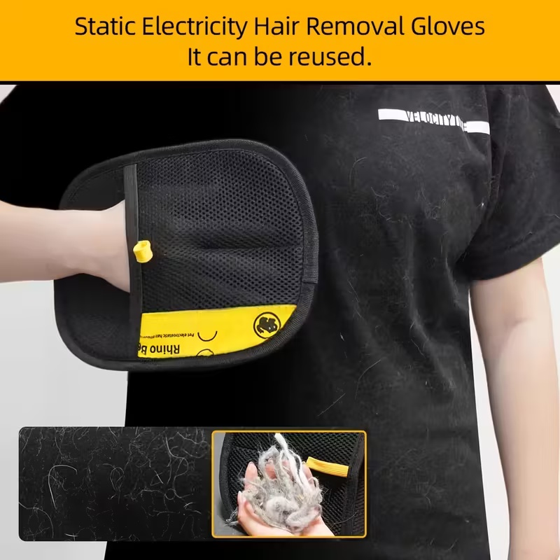 Double-Sided Pet Hair Removal  - Pet Hair Remover Brush บทวิจารณ์และราคา