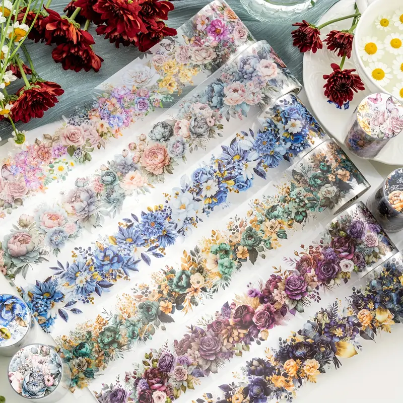 Vintage floral and paper tape, - Pet Supplies Gift Card บทวิจารณ์และราคา