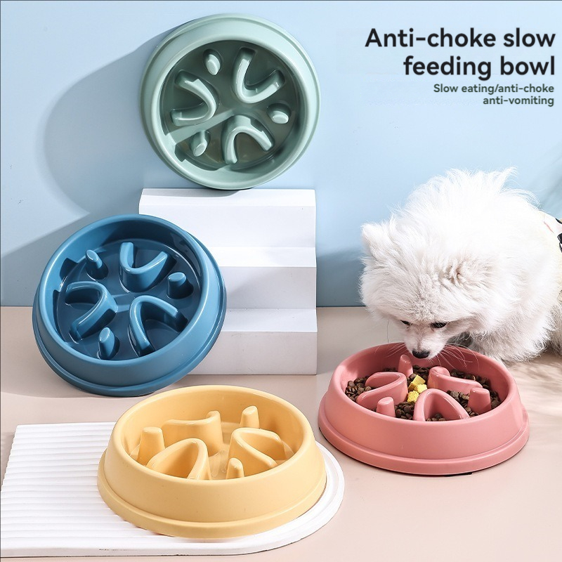 Pet Supplies Dogs and Cats Slo - Slow Feeder Dog Bowl บทวิจารณ์และราคา