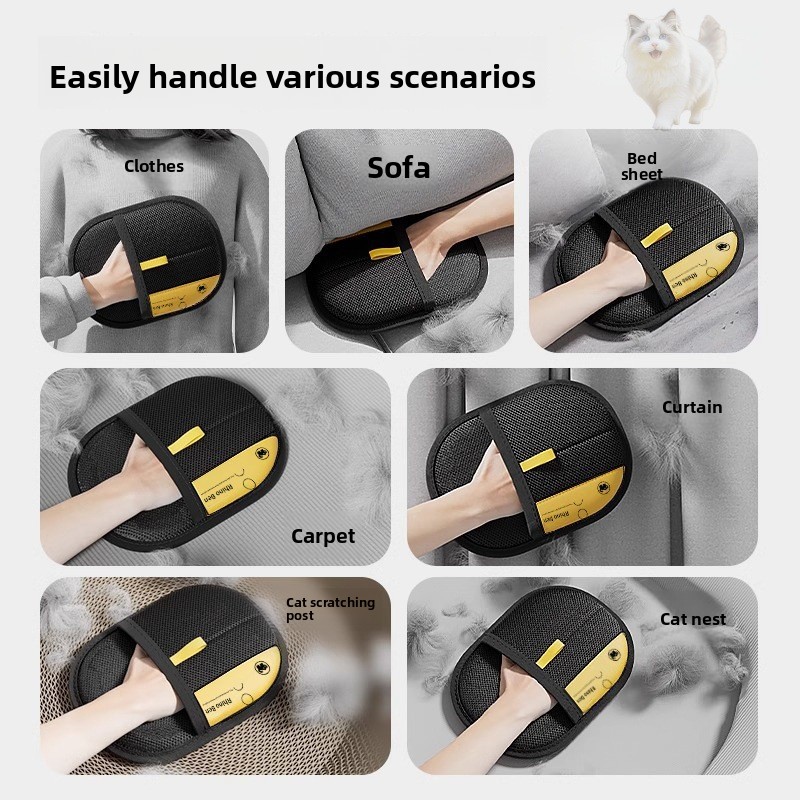 Pet Hair Removal Kit: Sticky R - Pet Hair Remover Brush บทวิจารณ์และราคา