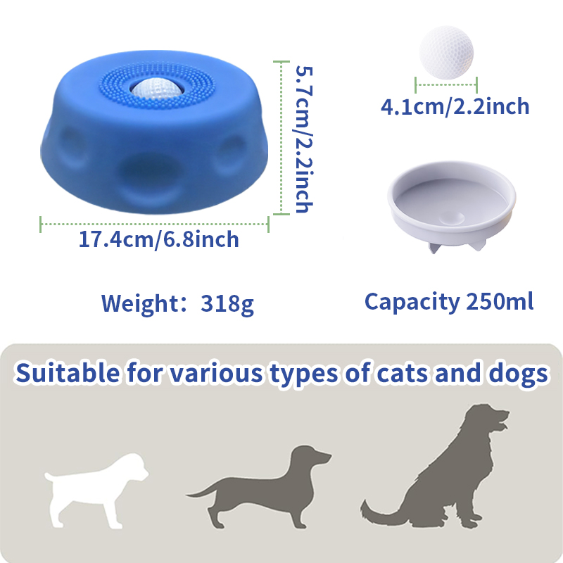 Slow Feeder Dog Bowls for Liqu - Slow Feeder Dog Bowl บทวิจารณ์และราคา