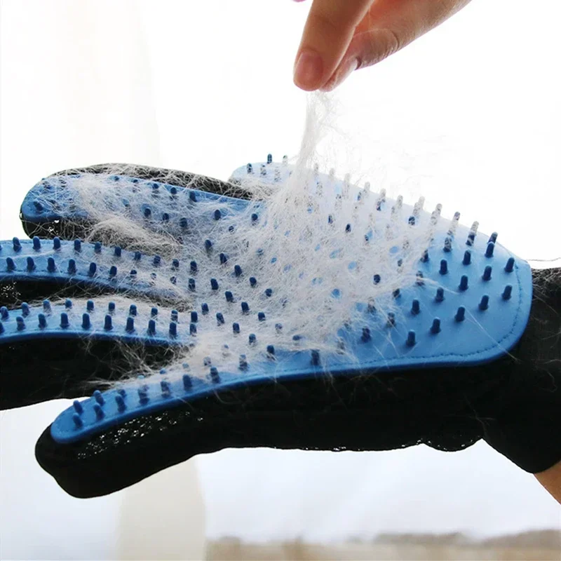 Pet Hair Remove Gloves Rubber  - Pet Hair Remover Brush บทวิจารณ์และราคา