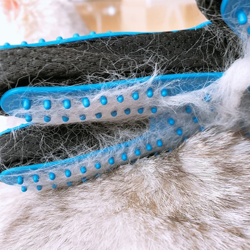 Pet Hair Remove Gloves Rubber  - Pet Hair Remover Brush บทวิจารณ์และราคา