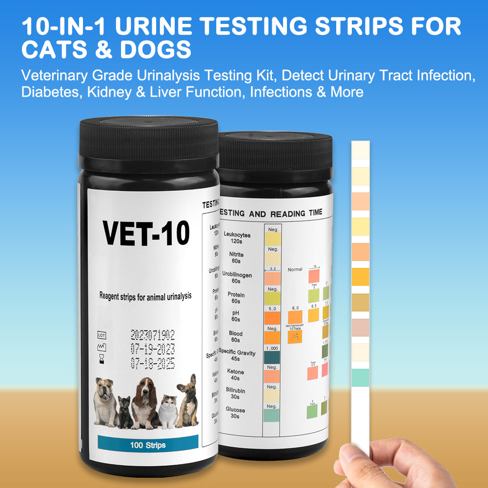 Pet Urine Testing Strips, 100  - Pet Supplies Delivery บทวิจารณ์และราคา