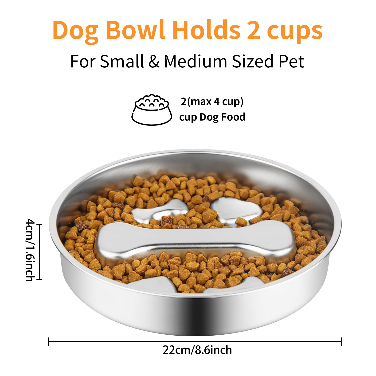Slow Feeder Dog Bowl, Metal No - Slow Feeder Dog Bowl บทวิจารณ์และราคา
