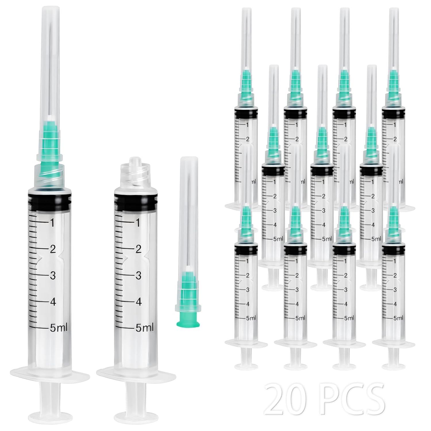 50 Pieces of 5ml Luer-Lock Syr - Pet Supplies Delivery บทวิจารณ์และราคา