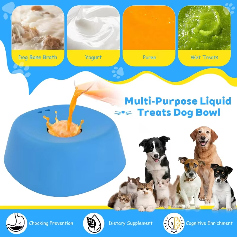 Liquid Slow Dog Bowls  Anti-sl - Slow Feeder Dog Bowl บทวิจารณ์และราคา