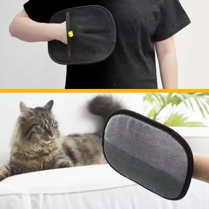 Pet Hair Remover Glove Double  - Pet Hair Remover Brush บทวิจารณ์และราคา
