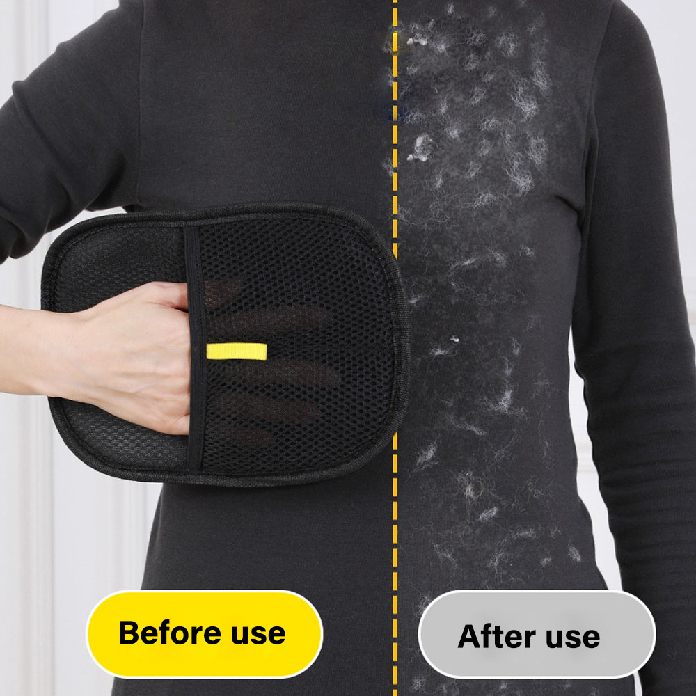 Pet Grooming Gloves Static Ded - Pet Hair Remover Brush บทวิจารณ์และราคา