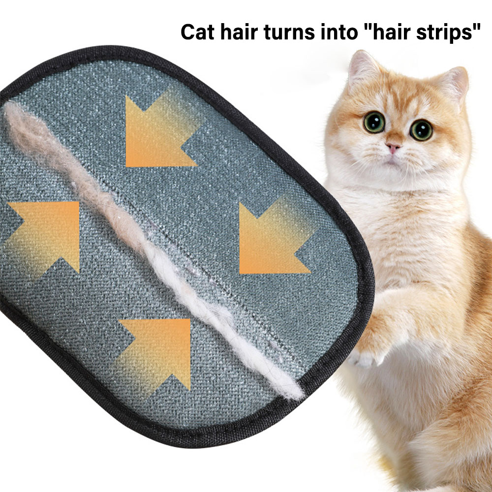 Pet Grooming Gloves Static Ded - Pet Hair Remover Brush บทวิจารณ์และราคา