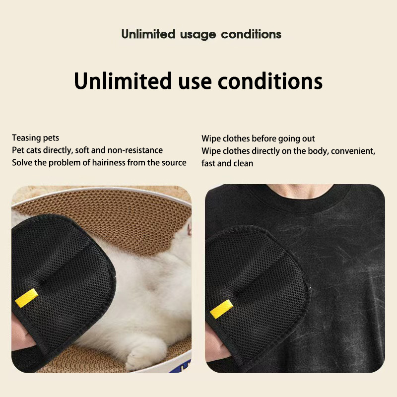 2-in-1 Reusable Pet Grooming G - Pet Hair Remover Brush บทวิจารณ์และราคา