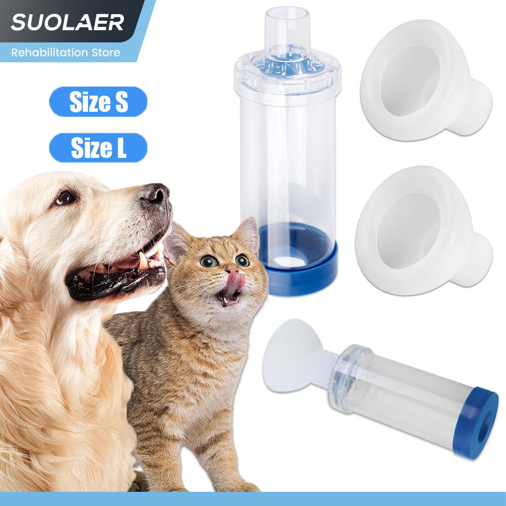Inhaler Spacer 2 Size Masks fo - Pet Supplies Delivery บทวิจารณ์และราคา