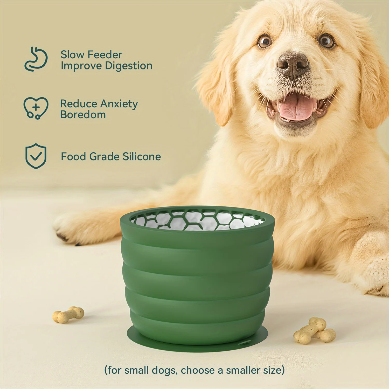 Silicone Slow Feeder Dog Bowl  - Slow Feeder Dog Bowl บทวิจารณ์และราคา