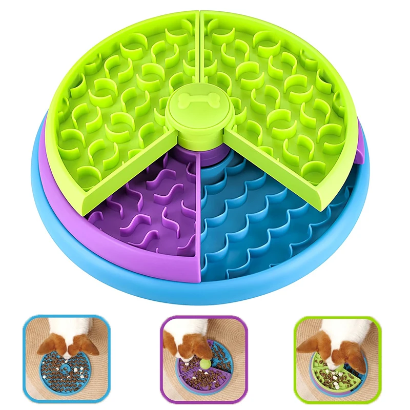 Dog Puzzle Slow Feeder Interac - Slow Feeder Dog Bowl บทวิจารณ์และราคา